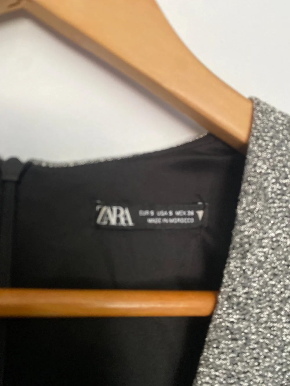 Zara S Metallic Thread Bodysuit